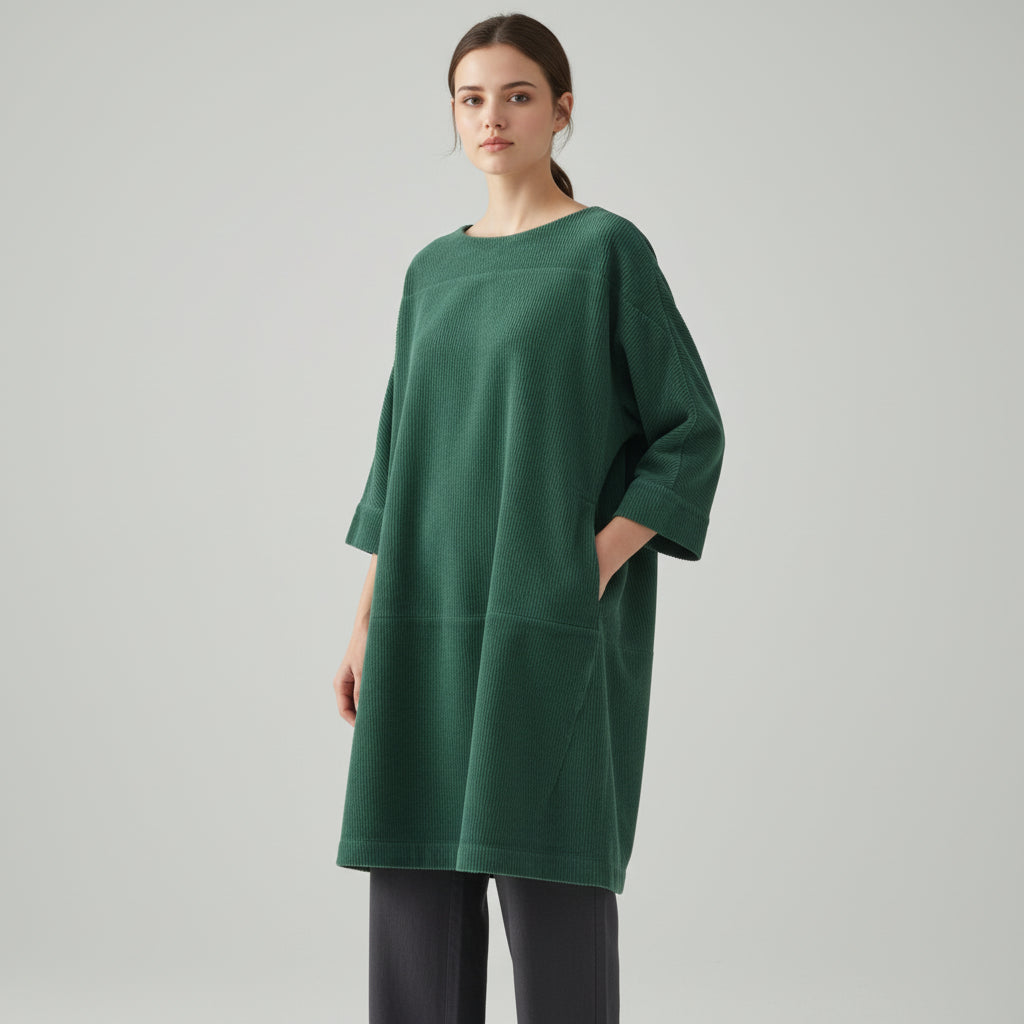 Women’s Velvet Midi Dress-Vyana Collective