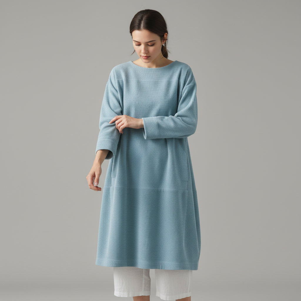 Women’s Velvet Midi Dress-Vyana Collective