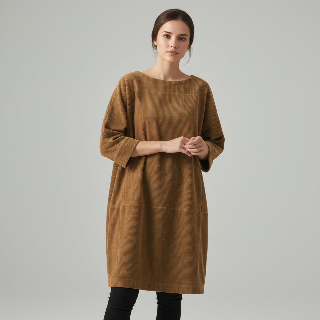 Women’s Velvet Midi Dress-Vyana Collective