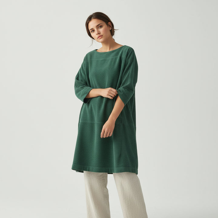 Women’s Velvet Midi Dress-Vyana Collective