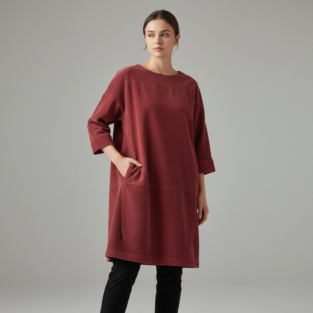 Women’s Velvet Midi Dress-Vyana Collective