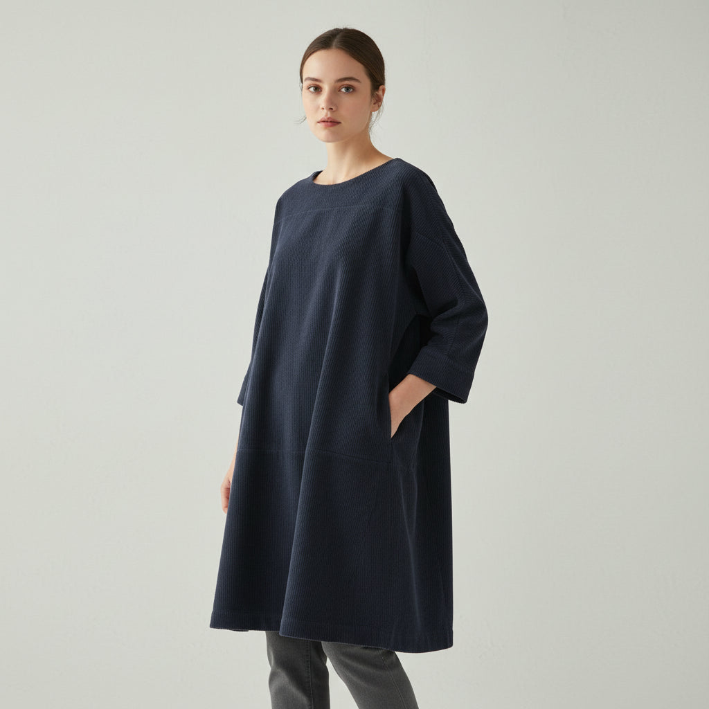 Women’s Velvet Midi Dress-Vyana Collective