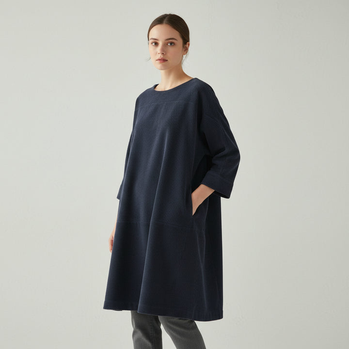 Women’s Velvet Midi Dress-Vyana Collective