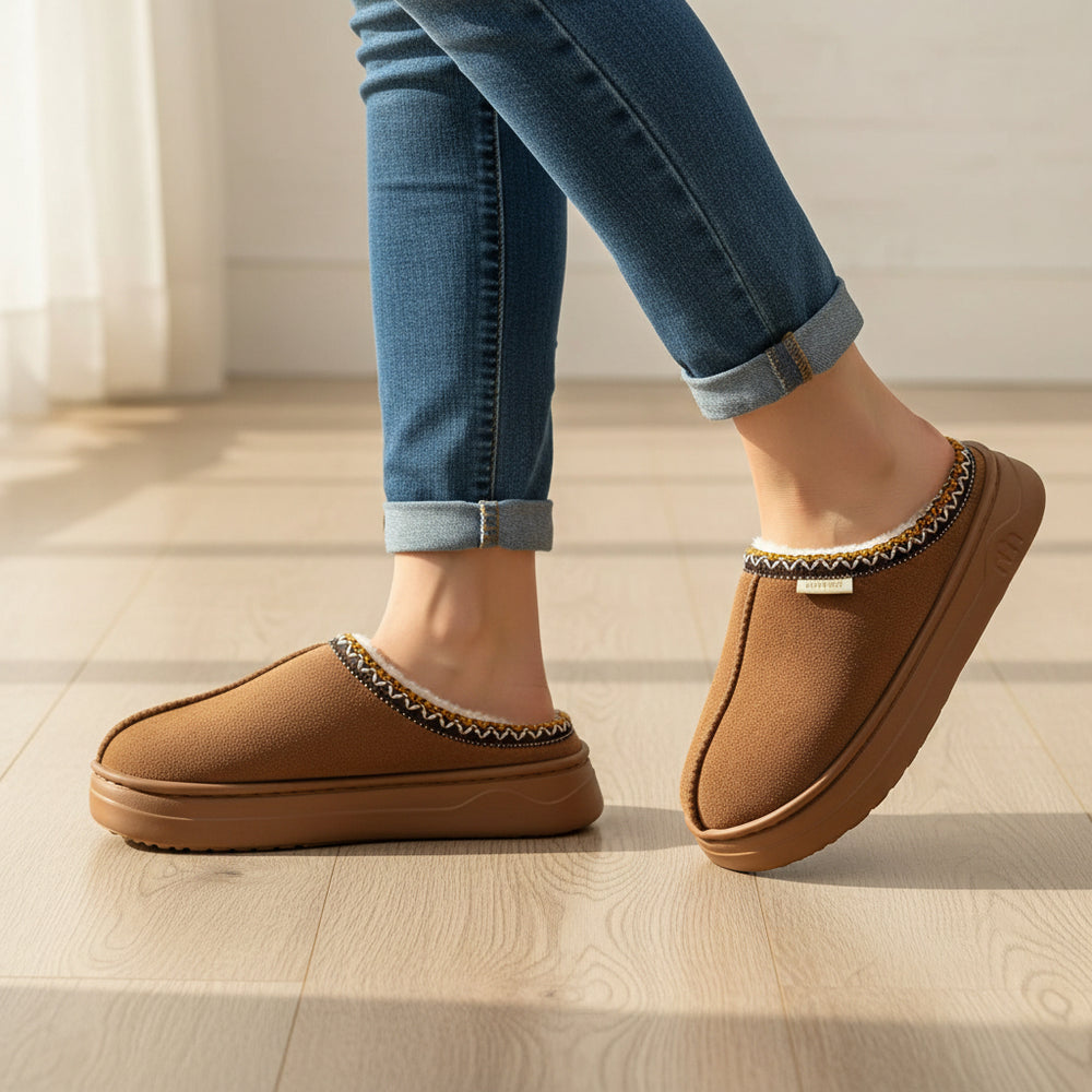 Women’s Winter Indoor &amp; Outdoor Slippers-Vyana Collective