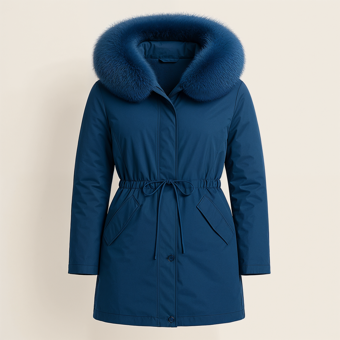 Vyana Collective Women’s Waterproof Winter Parka with Lined Interior and Hood