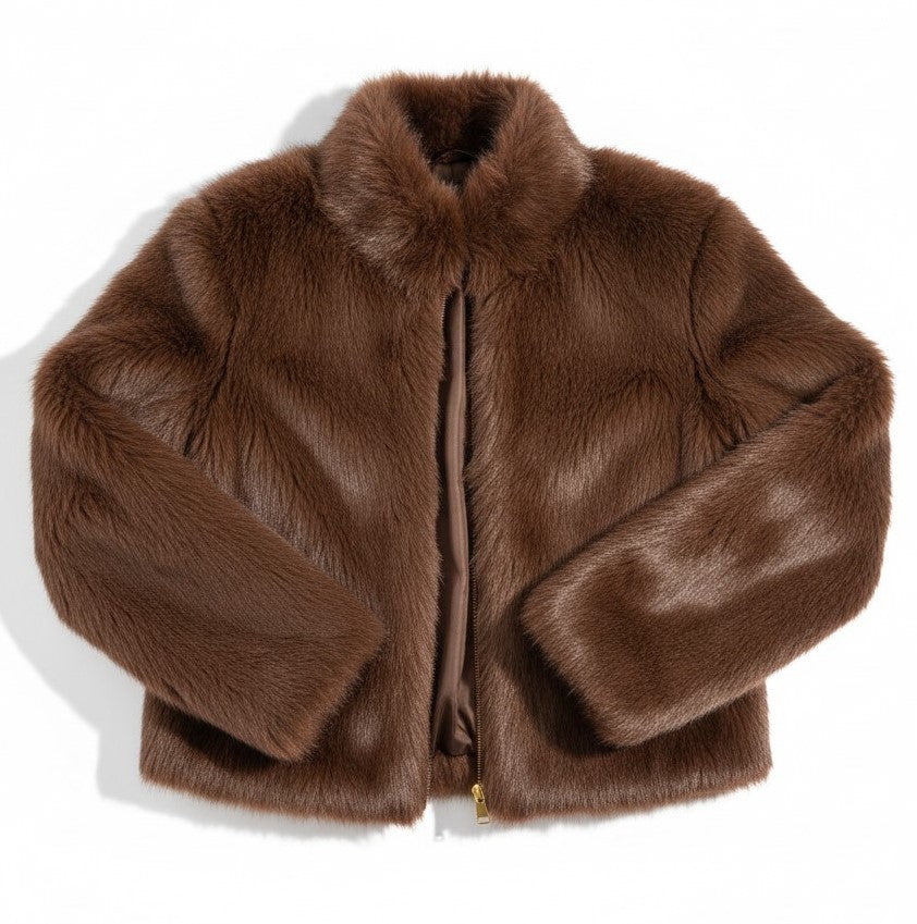 Vyana Collective Cozy Autumn Jacket for Women