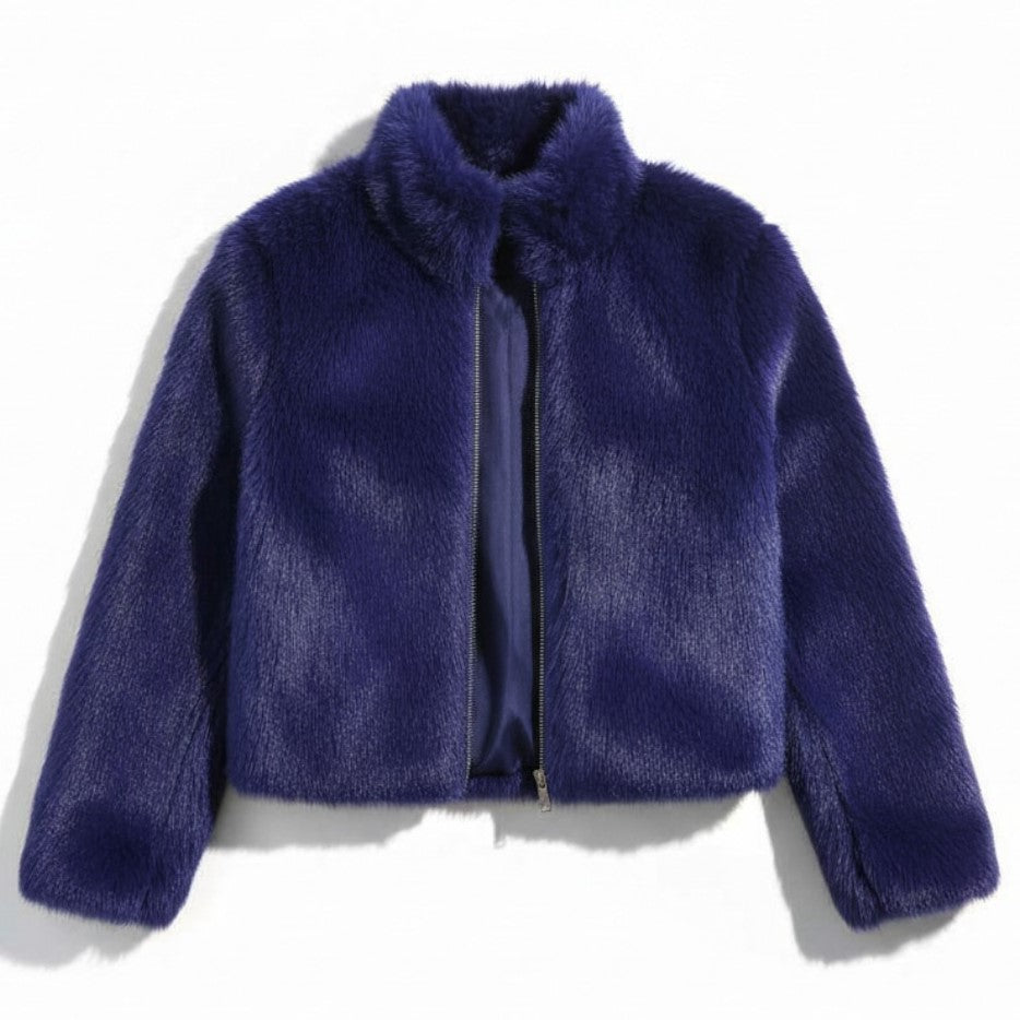 Vyana Collective Cozy Autumn Jacket for Women